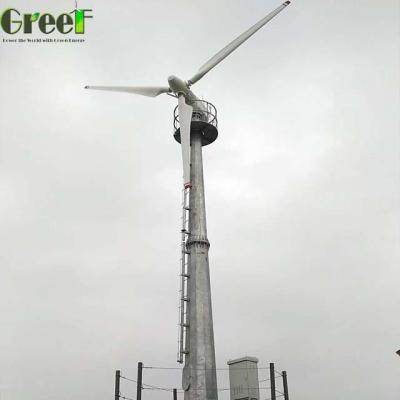 中国 20kw Electricity Pitch Control Wind Power Generators With Off Grid / On Grid System 販売のため
