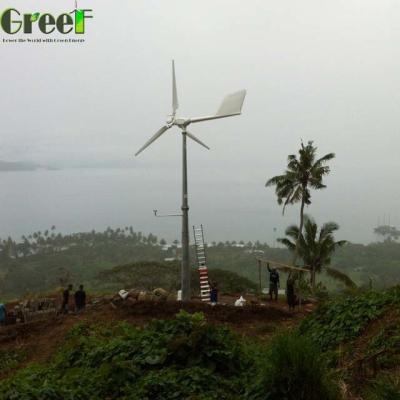 China 5kw Pitch Control Wind Turbine Controller Low Start Up Wind Speed Home Vertical for sale