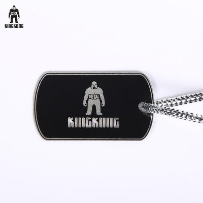 China Engraved  Stainless Steel Luggage Tags Personalized  Travel    Printable 85*54mm for sale