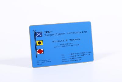 China Custom Stainless Steel Metal Membership Card For Business Glossy Finish for sale