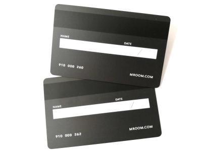 China Desgaste - tarjeta de débito de las compras del crédito de banco del metal del carnet de socio resistente/de la raya magnética de Hico en venta