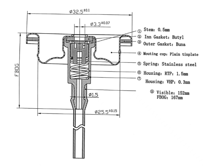 Female Paint Spray Valve product image