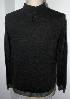 Китай Особенные свитеры поло дизайна для воротника БГАС16027 отворотом людей узкого продается