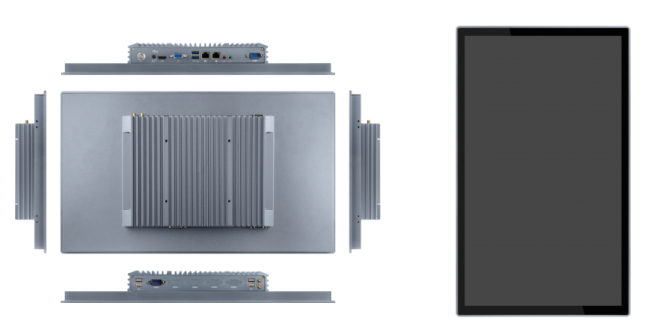 Six views of Industrial Panel PC