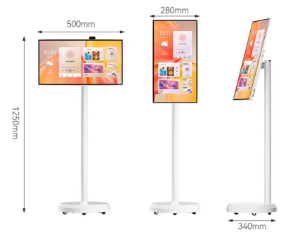 21.5 Inch Bestie TV product dimensions diagram