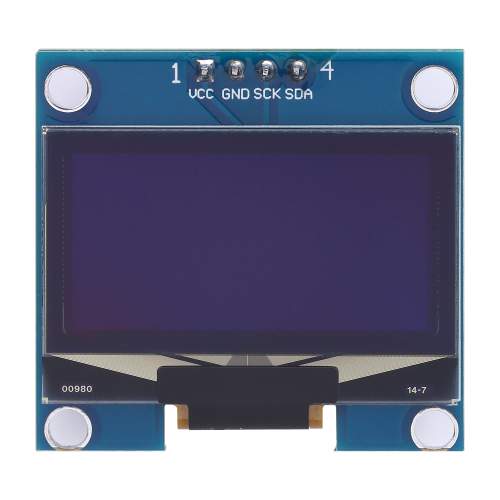 1.3 Inch OLED Module Dimension Drawing showing precise measurements and layout