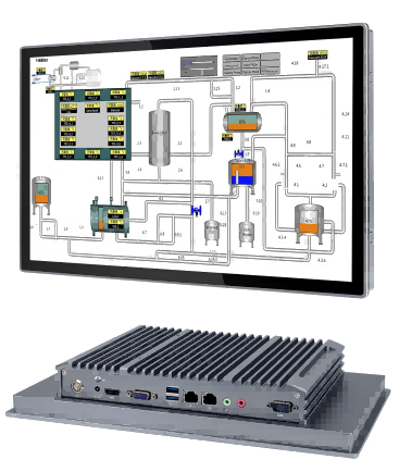PC116H Industrial Panel PC front view