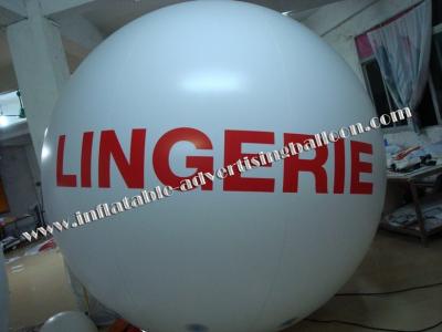 China New Inflatable Advertising Helium Balloons with 0.18mm Helium Quality PVC For Celebration for sale