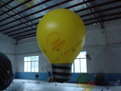 China Fire - Retartant Inflatable Product Replicas For Business , Huge Blow Up Light Bulb for sale
