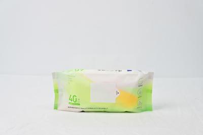 China 20 X 14 / 15cm Facial Cleansing Wipes EDI Water Bleach Paraben Free for sale