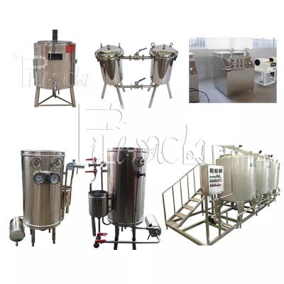 China Linha de processamento de mistura Flavored bebida misturada completa sistema do suco 5000L/H-7000L/H da planta com esterilizador da placa do UHT à venda