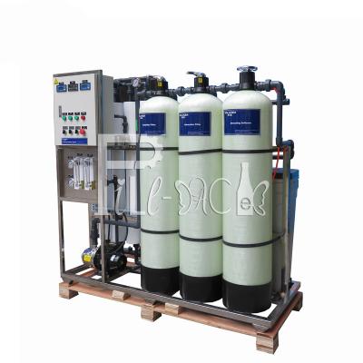 China 2000LPH Drinkable Water Treatment Machine RO Reverse Osmosis Purification System UV Sterilizer for sale
