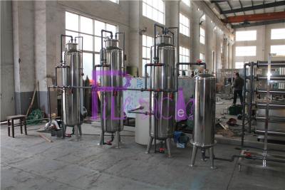China Ósmosis reversa eléctrica del acero inoxidable del sistema de la purificación del agua de la plata 3000L en venta