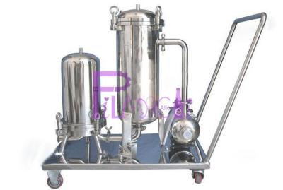 China 320kg Beverage Syrup Filter For Soft Drink Processing Equipment SUS304 1.5mm Single Layer for sale