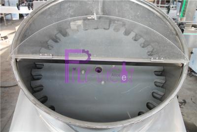中国 水満ちるシステムのための円形の版のタイプ小さいびんの分類機械 販売のため