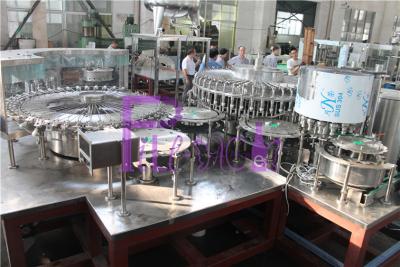 China máquina de enchimento da água de garrafa 25000BPH com PLC de Siemens e duas partes da construção à venda