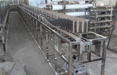 China Plastic Bottles Oil Filling Machine Electric Bottle Sterilizer 220mm Conveyor Width for sale