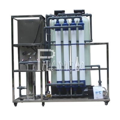 China Sistema puro potável da purificação de água de 1000LPH F à venda
