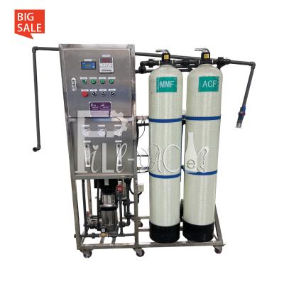 China Stainless Steel 500lph Drinking Water Treatment System With 4040 Membrane for sale