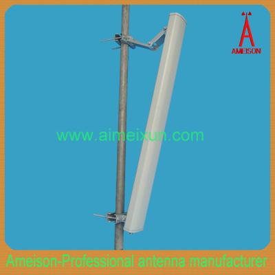 China 3300-3800MHz 2x15dBi Directional Panel Antenna 802·16 wireless antenna wimax antenna for sale