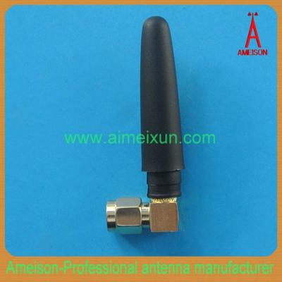 China 433MHz 3dBi dipole rubber whip Antenna for wireless USB adapter or router for sale