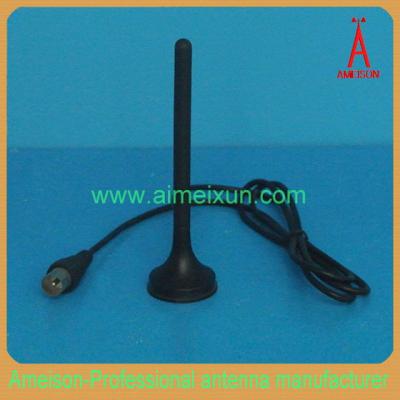 China 174-230/470-862MHz 3dBi DVB-T magnetic base antenna for Automotive mobile communications for sale