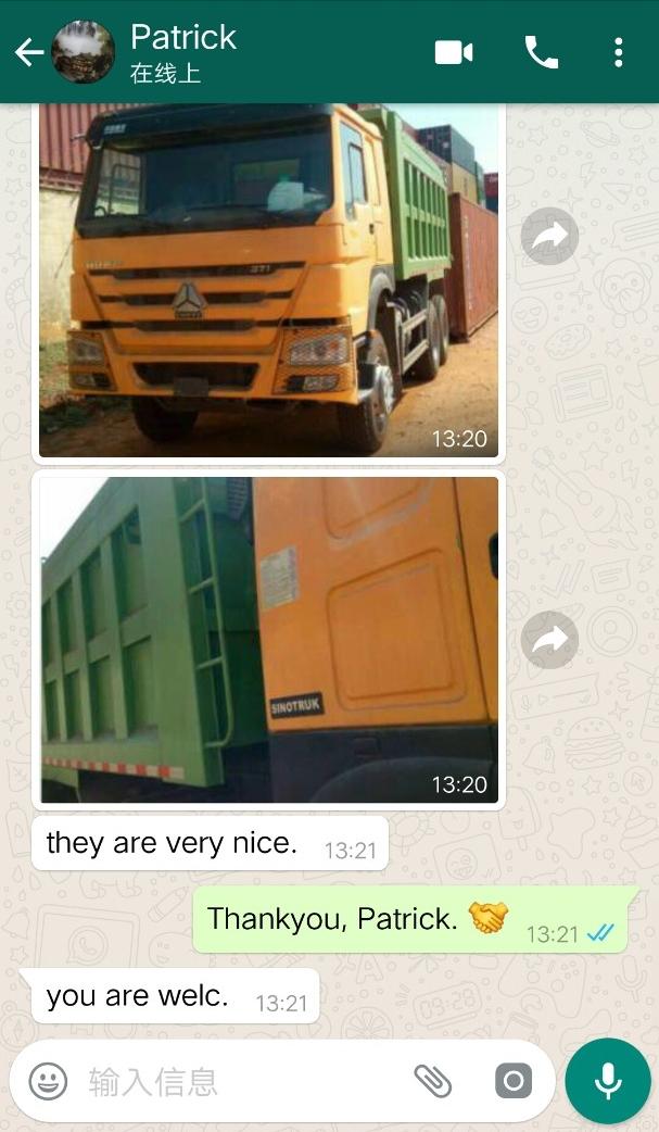 SINOTRUCK USED HOWO NX 6X6 380HP WEICHAI engine EURO3 ALL WHEEL DRIVE 10 WHEELS DIESEL DUMPER TIPPER TRUCK 2