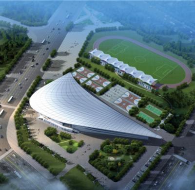 China Edifício pré-fabricado de aço resistente a terremotos Gym certificado ISO9001 à venda