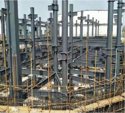 China Estrutura de aço alta antissísmica Edifício de grande altura Resistência a intempéries à venda