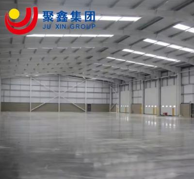 China Prefabricated Steel Big Workshop Warehouse Prefabricated Building Steel Structure for sale