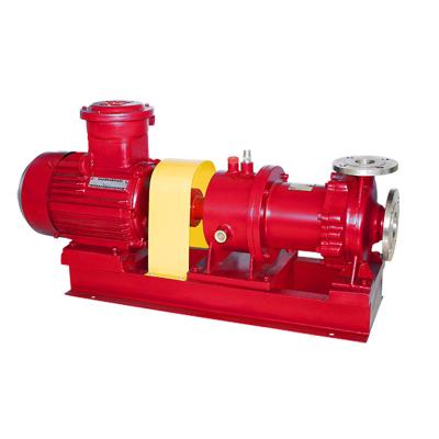 China Heat Jacket Magnetic Drive Centrifugal Pump for sale