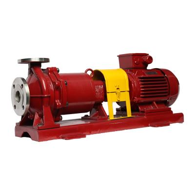 China Sealless Magnetic Drive Centrifugal Pump For Electroplating Liquids for sale
