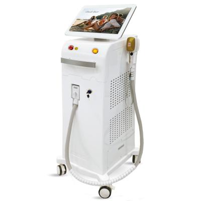 China 3000W Soprano Ice Platinum Diode Laser Hair Removal Machine 755 808 1064 for sale