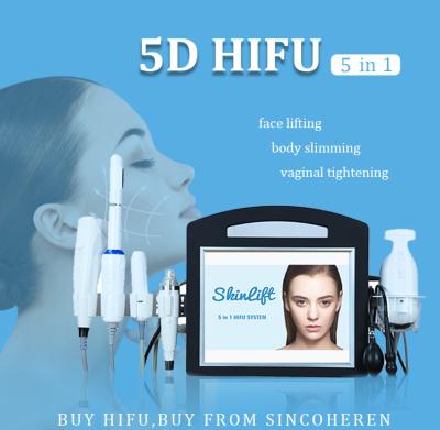 China Ultrasound Face 10.4 Inch Screen 5d Hifu Machine for sale