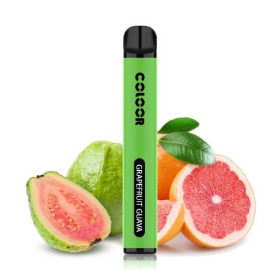 China Grapefruit Guava 800 Puff Bars Draw Activated Vape Pod 3.3ml E Juice for sale