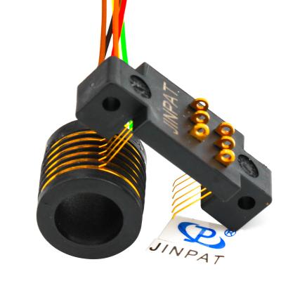 China Gold - Gold Contacts Standard Slip Ring 240V AC / DC Voltage With Separate Rotor Stator for sale