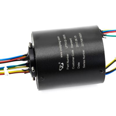China 18 Circuits Through Bore Slip Ring with 5A Per Wire & 12mm ID Bore for sale