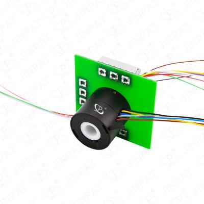 China 9 Circuits Through Hole Slip Ring 240V Voltage and 2A for sale