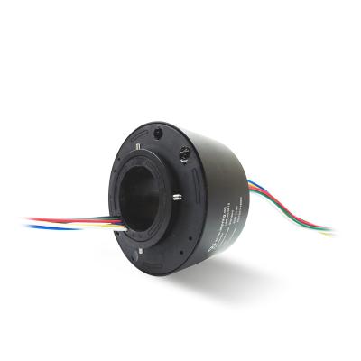 China Through Bore Electrical Slip Ring 300rpm Inner Diameter 50mm for sale