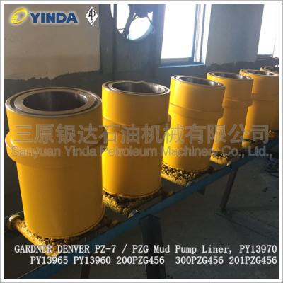 China GARDNER DENVER PZ-7 / PZG Mud Pump Liner PY13970 PY13965 PY13960 200PZG456 300PZG456 201PZG456 for sale