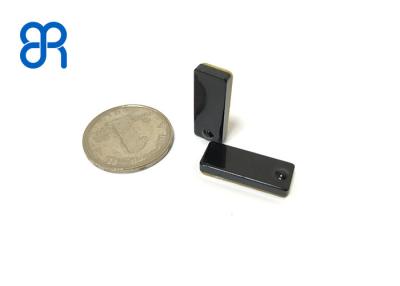 China Black 23x9x3mm PCB Anti Metal Ceramic UHF RFID Tag for sale