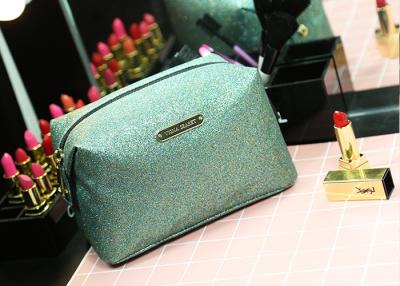 China PU Leather Material Promotional Toiletry Bag Flower Pattern Multi Color for sale