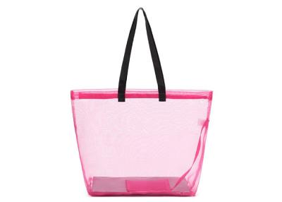 China Waterproof Polyester Shopping Bag , Mesh Tote Bags High Performance With Mesh Pouch for sale