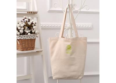 China Stylish Reusable Canvas Shopping Bags Natural Fabric OEM / ODM Service for sale