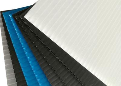 China Floor Protection Corflute 3mm PP Corrugated Board for sale