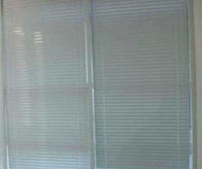 China Horizontal Blinds Between Glass Door Inserts Thermal Sound Insulation for sale