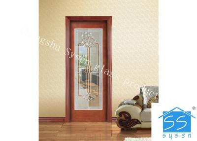 中国 外部ドア、引き戸ガラスのための低いE 3.2mの緩和されたガラスのドアのパネル 販売のため