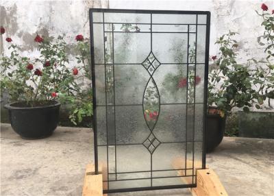 China Contemporary Collection Solid Flat  Decorative Tempered Glass Windows for sale