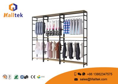 China Estantes modificados para requisitos particulares de la ropa de la tienda al por menor de la calidad comercial del estante de la ropa de la ropa en venta