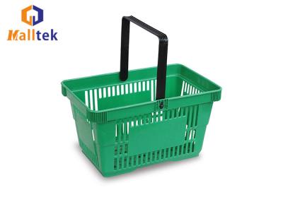 Китай Оборудование супермаркета зеленых больших корзин бакалеи емкости пластиковое с логотипом продается